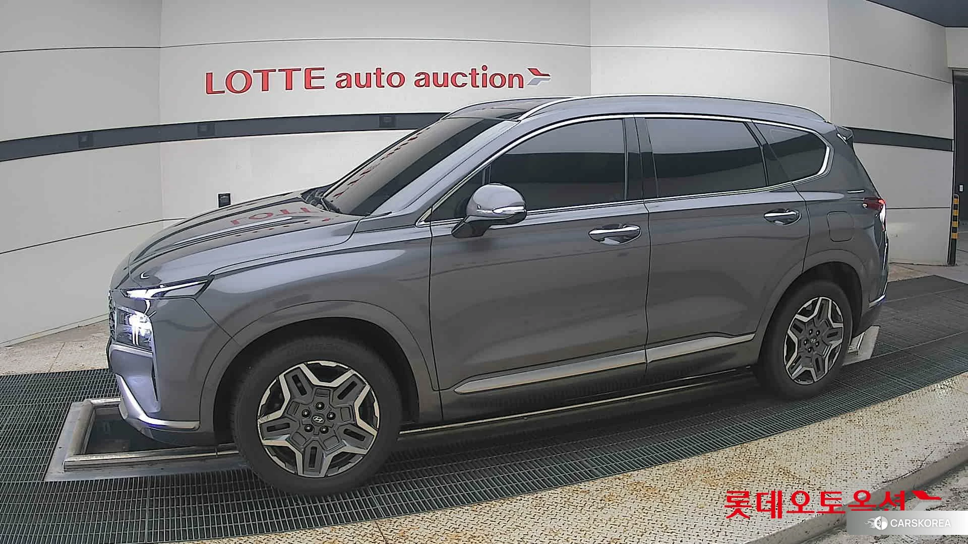 Hyundai Santa Fe Hybrid 2023 Magnetic Grey Metallic из Кореи, фото 3
