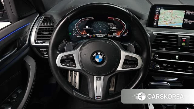 BMW X4 (G02) 2021 Черный из Кореи, фото 3