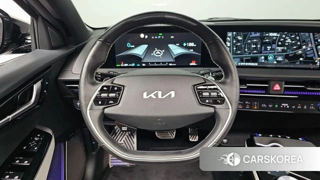 Kia EV6 2022 Черный из Кореи, фото 3