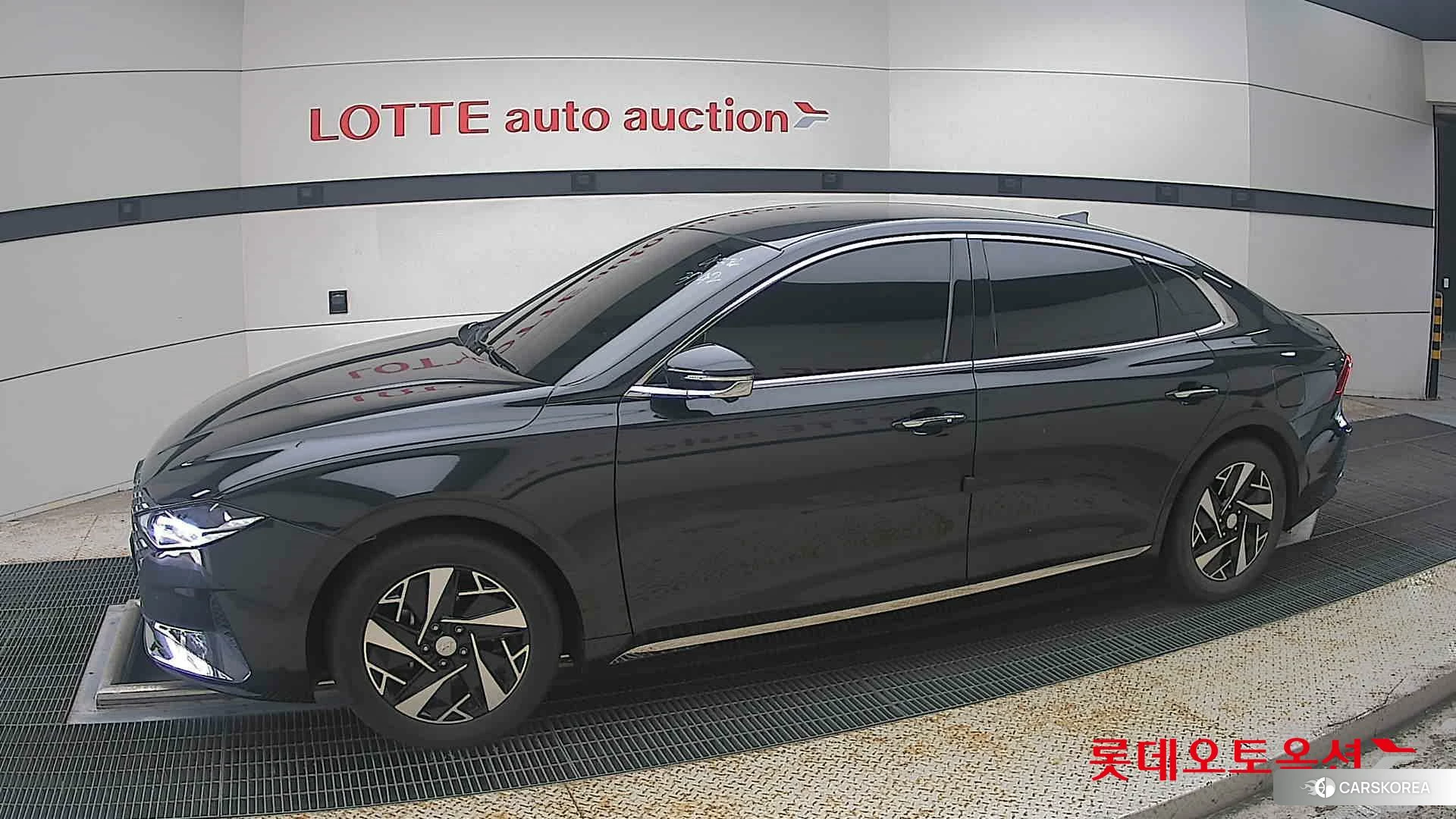 Hyundai Grandeur Hybrid 2022 Черный из Кореи, фото 3