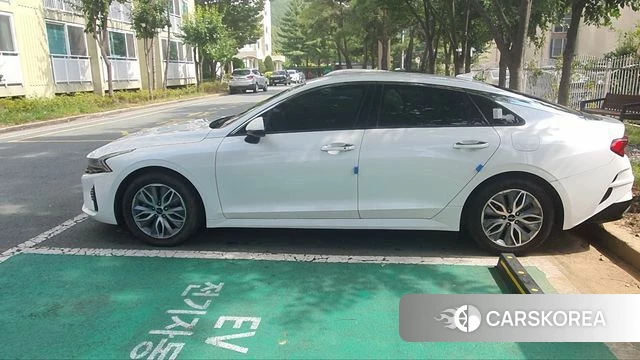 Kia K5 Hybrid 3rd Generation 2022 Белый из Кореи, фото 3