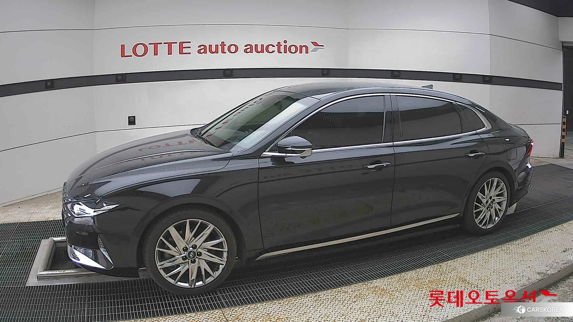 Hyundai Grandeur 2022 Черный из Кореи, фото 3