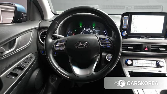 Hyundai Kona Electric 2019 Небесно-голубой из Кореи, фото 3