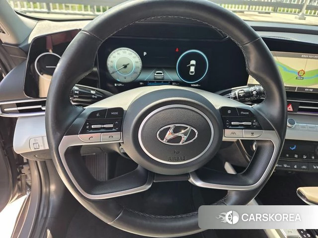 Hyundai Avante (CN7) 2020 Серебристо-серый из Кореи, фото 3