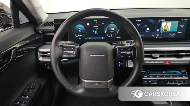 Hyundai Grandeur Hybrid (GN7) 2023 Черный из Кореи, фото 3