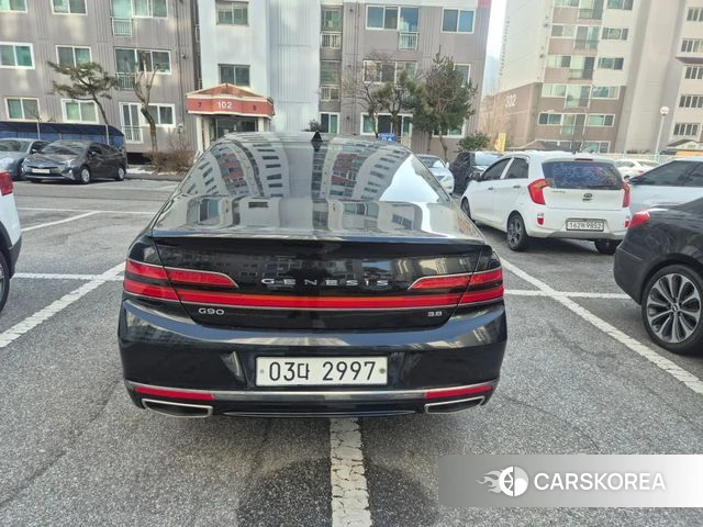 Genesis G90 2019 Черный из Кореи, фото 3