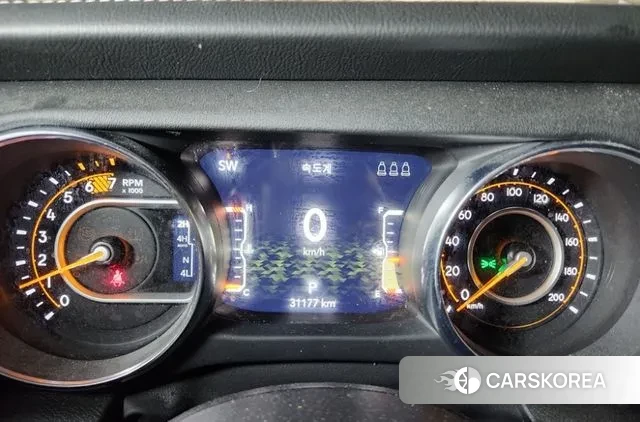 Jeep Wrangler (JL) 2023 Черный из Кореи, фото 3