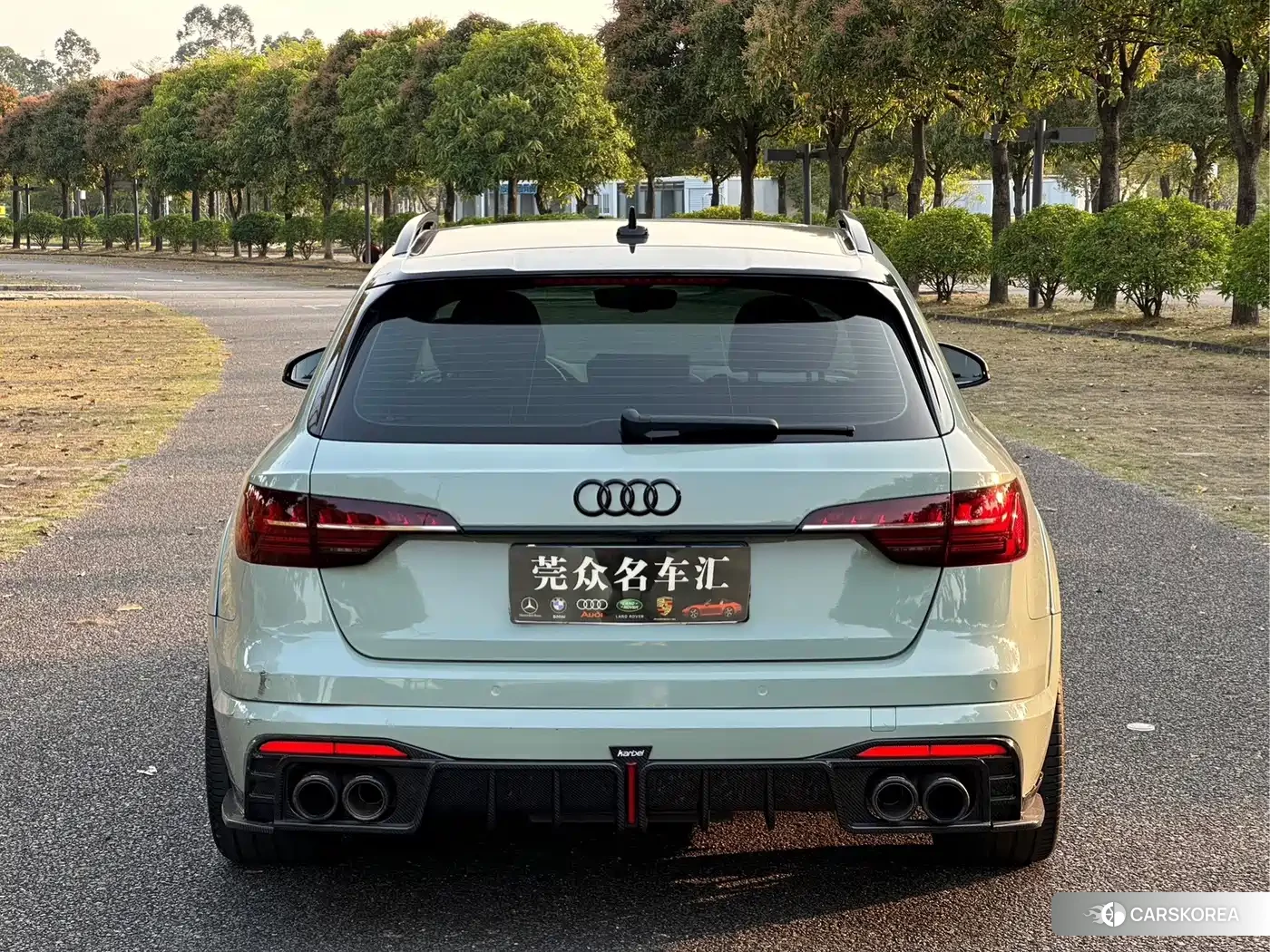 Audi A4L 2022 Зеленый из Китая, фото 4