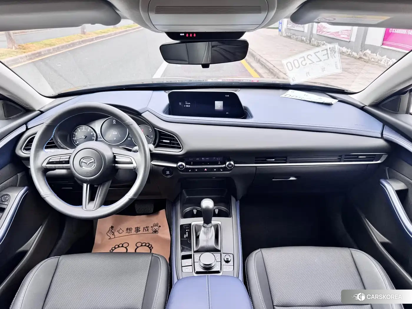 Mazda CX-30 2022 Синий из Китая, фото 3