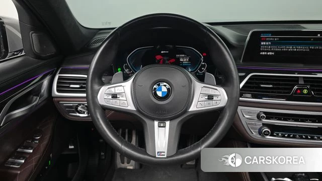 BMW 7 Series (G11) 2021 Серебристо-серый из Кореи, фото 3