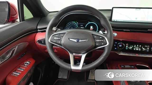 Genesis GV70 2022 Красный из Кореи, фото 3