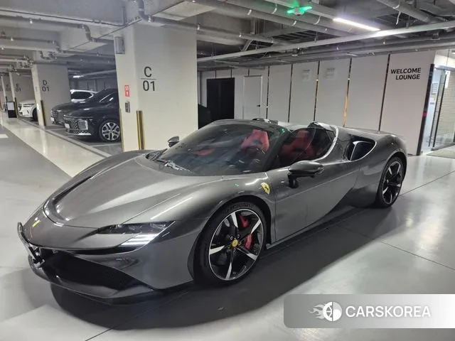 Ferrari SF90 Spider 2023 Серый из Кореи, фото 3