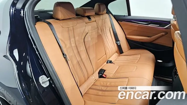 BMW 5 Series (G30) 2021 Синий из Кореи, фото 3