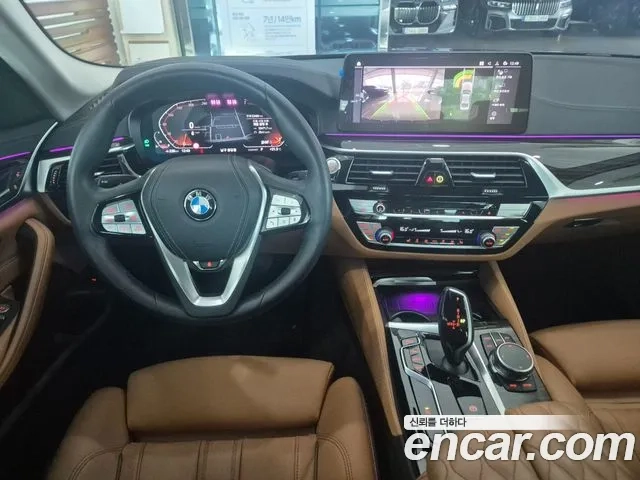 BMW 5 Series (G30) 2023 Черный из Кореи, фото 3