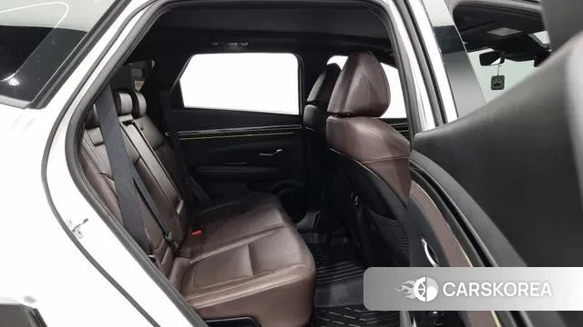 Hyundai Tucson Hybrid (NX4) 2021 Белый из Кореи, фото 3