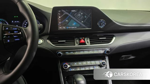 Hyundai Grandeur IG Hybrid 2019 Черный из Кореи, фото 3