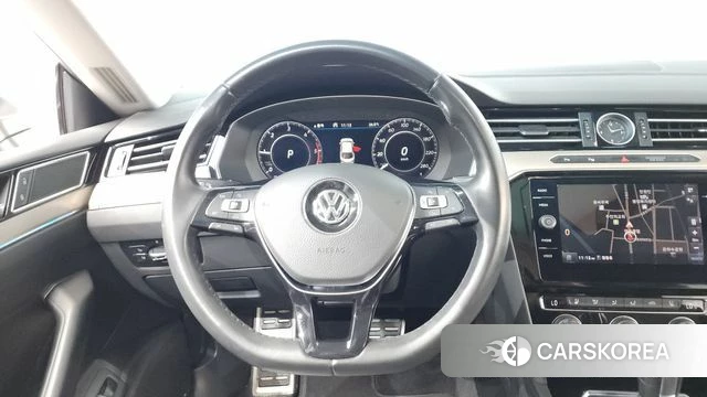 Volkswagen Arteon 2018 Серебристо-серый из Кореи, фото 3