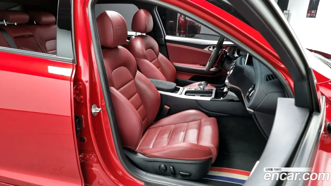 Kia Stinger 2018 Красный из Кореи, фото 3