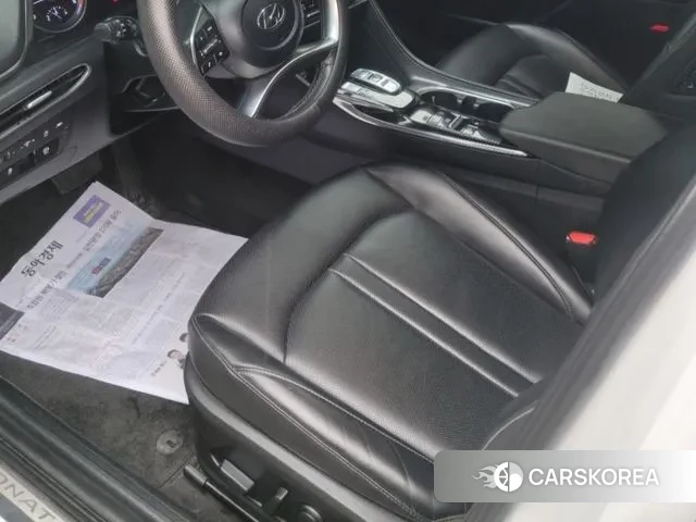 Hyundai Sonata (DN8) 2020 Белый из Кореи, фото 3