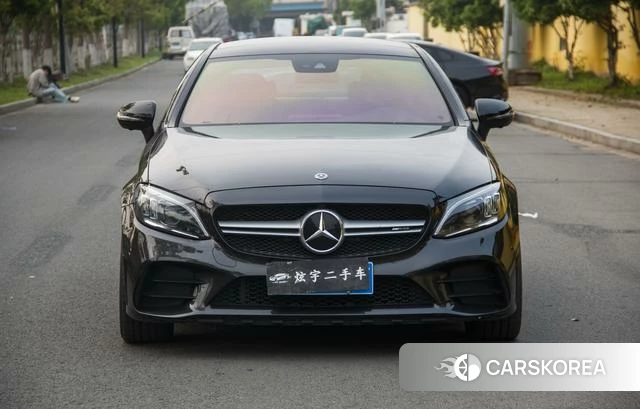 Mercedes-Benz C-class AMG 2021 Темно-серый из Китая, фото 3
