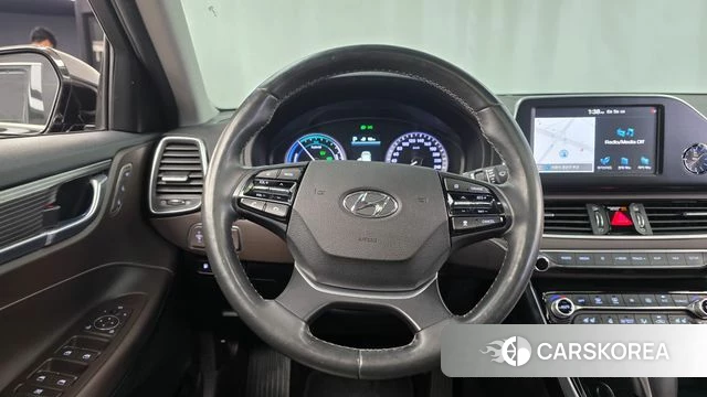 Hyundai Grandeur IG Hybrid 2018 Черный из Кореи, фото 3