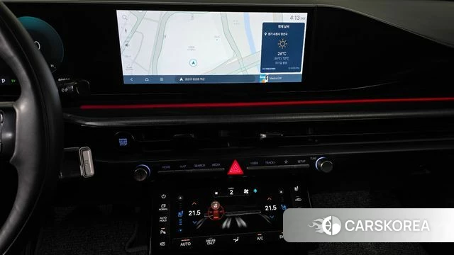 Hyundai Grandeur Hybrid (GN7) 2023 Черный из Кореи, фото 3