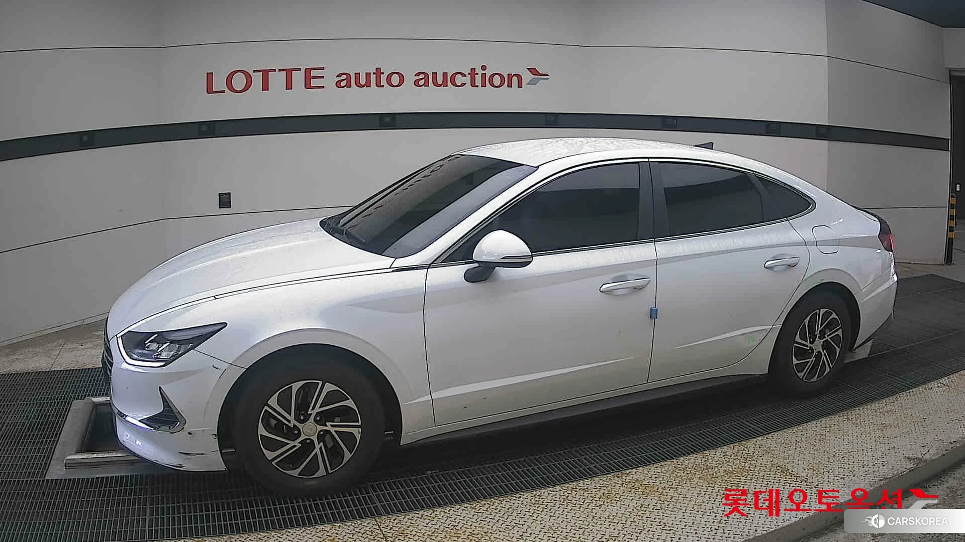 Hyundai Sonata Hybrid 2021 White Cream из Кореи, фото 3