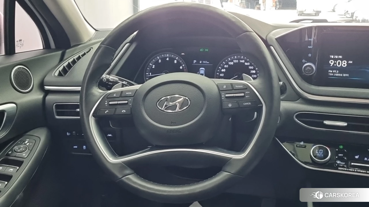 Hyundai Sonata (DN8) 2021 Белый из Кореи, фото 3