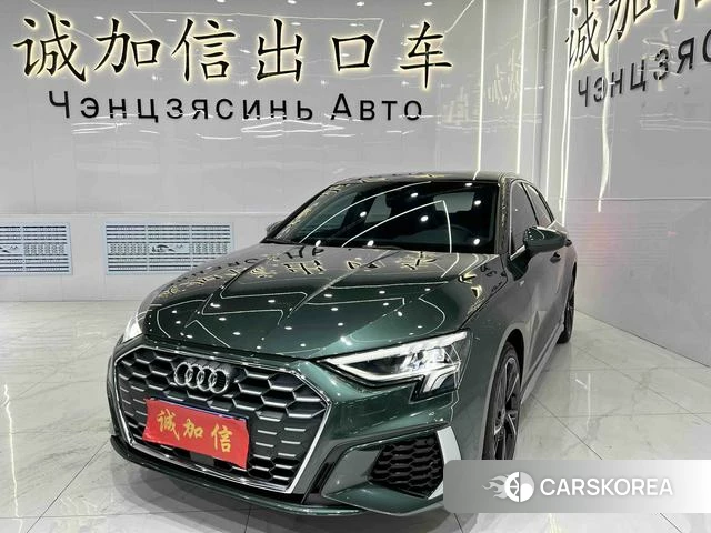 Audi A3 2023 Зеленый из Китая, фото 3