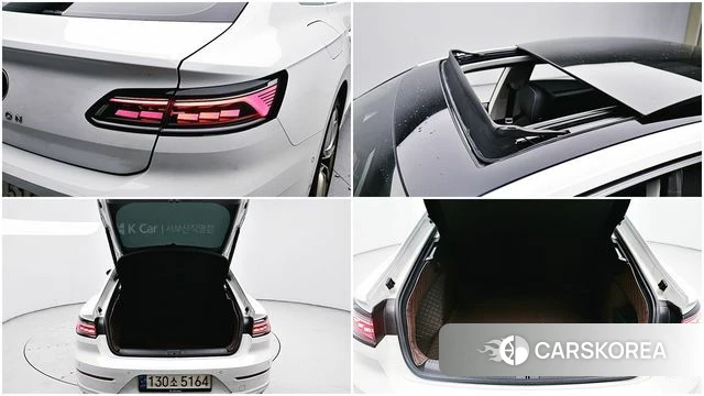 Volkswagen Arteon 2022 Белый из Кореи, фото 3