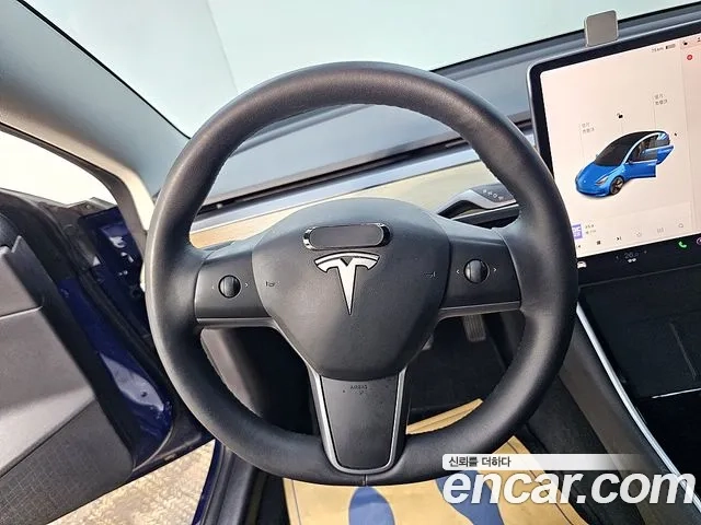 Tesla Model 3 2020 Синий из Кореи, фото 3