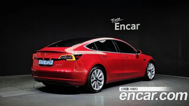 Tesla Model 3 2020 Красный из Кореи, фото 3