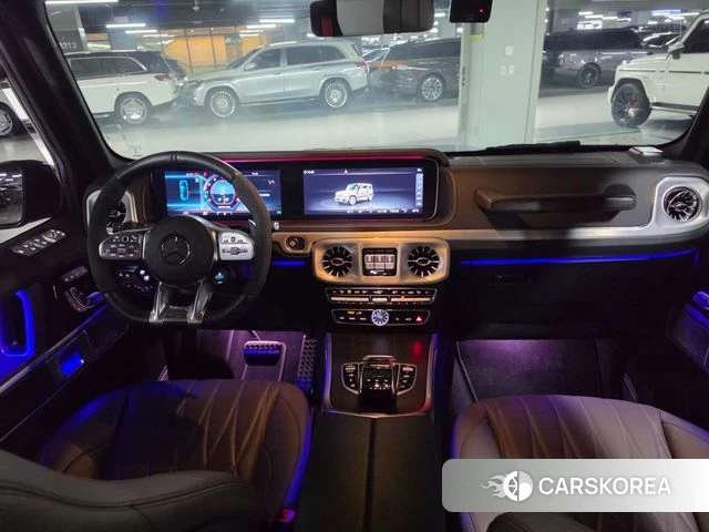 Mercedes-Benz G-Class W463b 2023 Темно-зеленый из Кореи, фото 3