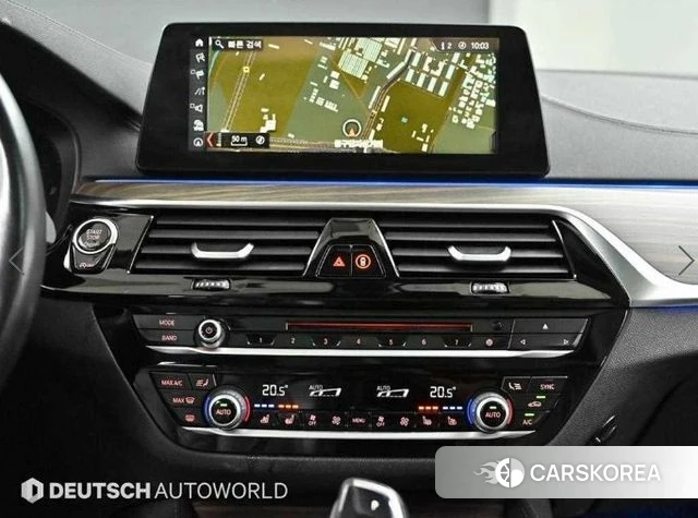 BMW 5 Series (G30) 2018 Черный из Кореи, фото 3