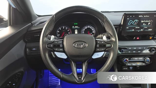Hyundai Veloster (JS) 2021 Небесно-голубой из Кореи, фото 3