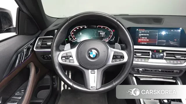 BMW 4 Series (G22) 2021 Черный из Кореи, фото 3