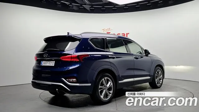 Hyundai Santa Fe TM 2019 Синий из Кореи, фото 3