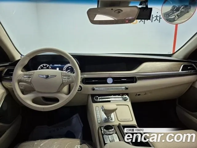 Genesis G90 2019 Темно-зеленый из Кореи, фото 3