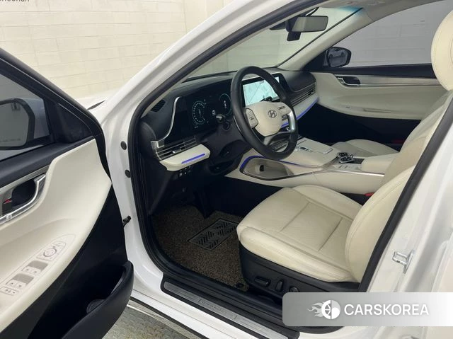 Hyundai The New Grandeur IG Hybrid 2022 Белый из Кореи, фото 3