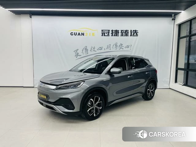 BYD Yuan PLUS 2023 Серебристо-серый из Китая, фото 3
