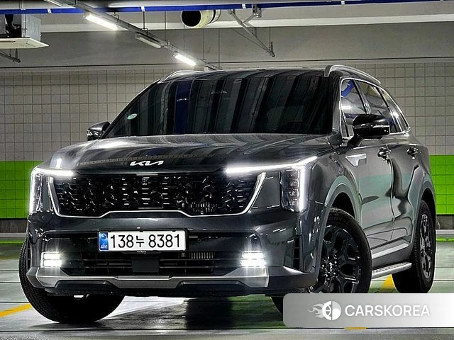 Kia The New Sorento 4th Generation 2024 Серый из Кореи, фото 3