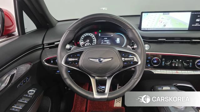 Genesis GV70 2021 Красный из Кореи, фото 3