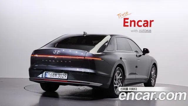 Hyundai Grandeur Hybrid (GN7) 2023 Серый из Кореи, фото 3
