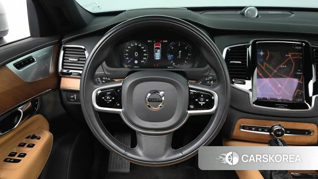 Volvo XC90 second Generation 2020 Серебристо-серый из Кореи, фото 3