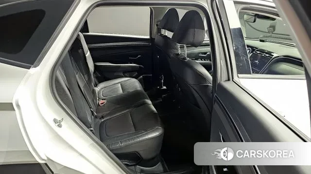 Hyundai Tucson Hybrid (NX4) 2021 Белый из Кореи, фото 3