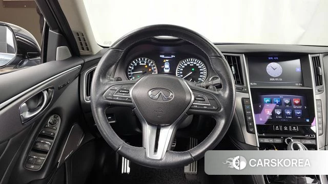 Infiniti Q50 2018 Небесно-голубой из Кореи, фото 3
