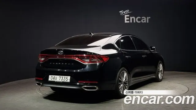 Hyundai Grandeur IG 2018 Черный из Кореи, фото 3