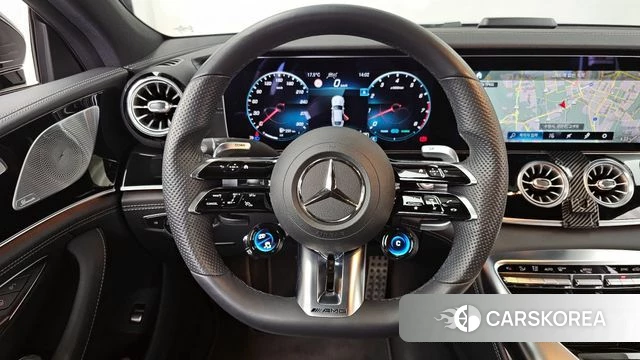 Mercedes-Benz AMG GT 2022 Черный из Кореи, фото 3