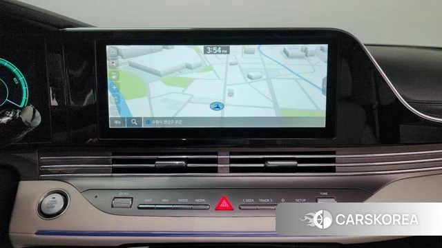 Hyundai The New Grandeur IG Hybrid 2022 Белый из Кореи, фото 3
