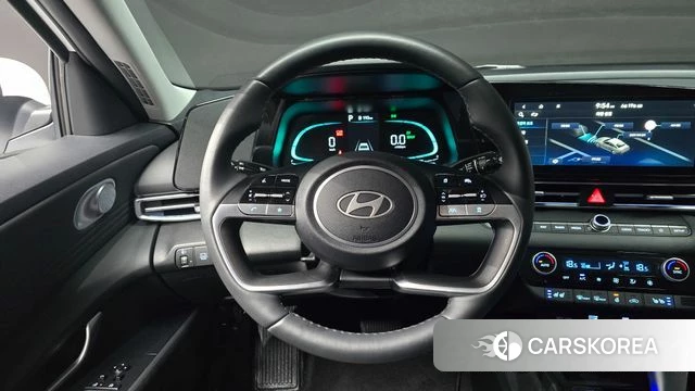 Hyundai The New Avante Hybrid (CN7) 2025 Белый из Кореи, фото 3